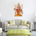 Rangoli White Glossy Vinyl Wall Sticker Premium Self-Adhesive Waterproof Parent-6 Design-16