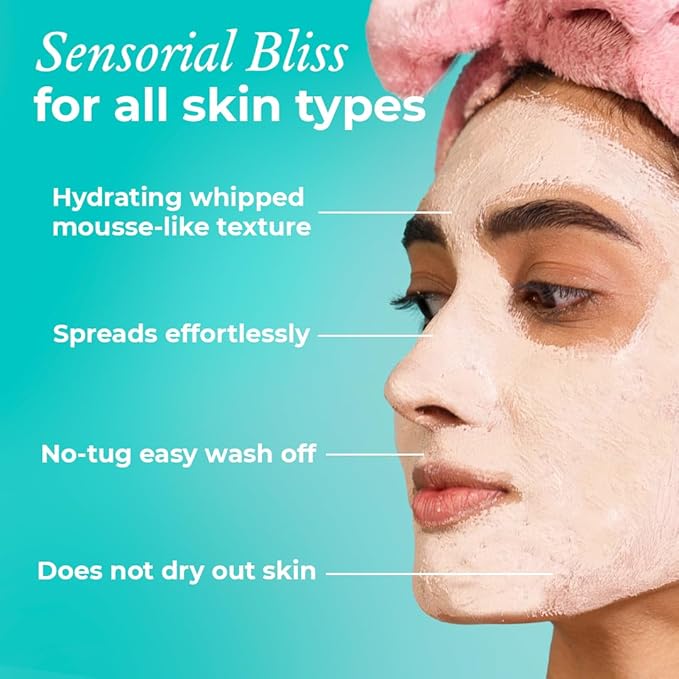 The Pink Foundry Pore Refining & Soothing Clay Mask With Cica - 100 Gms