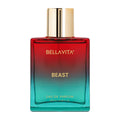 BELLAVITA Beast | Long Lasting EDP | 100ml | Perfume for Man and Woman | Raspberry, Patchouli and Rose | Premium Fragrance for Men and Women