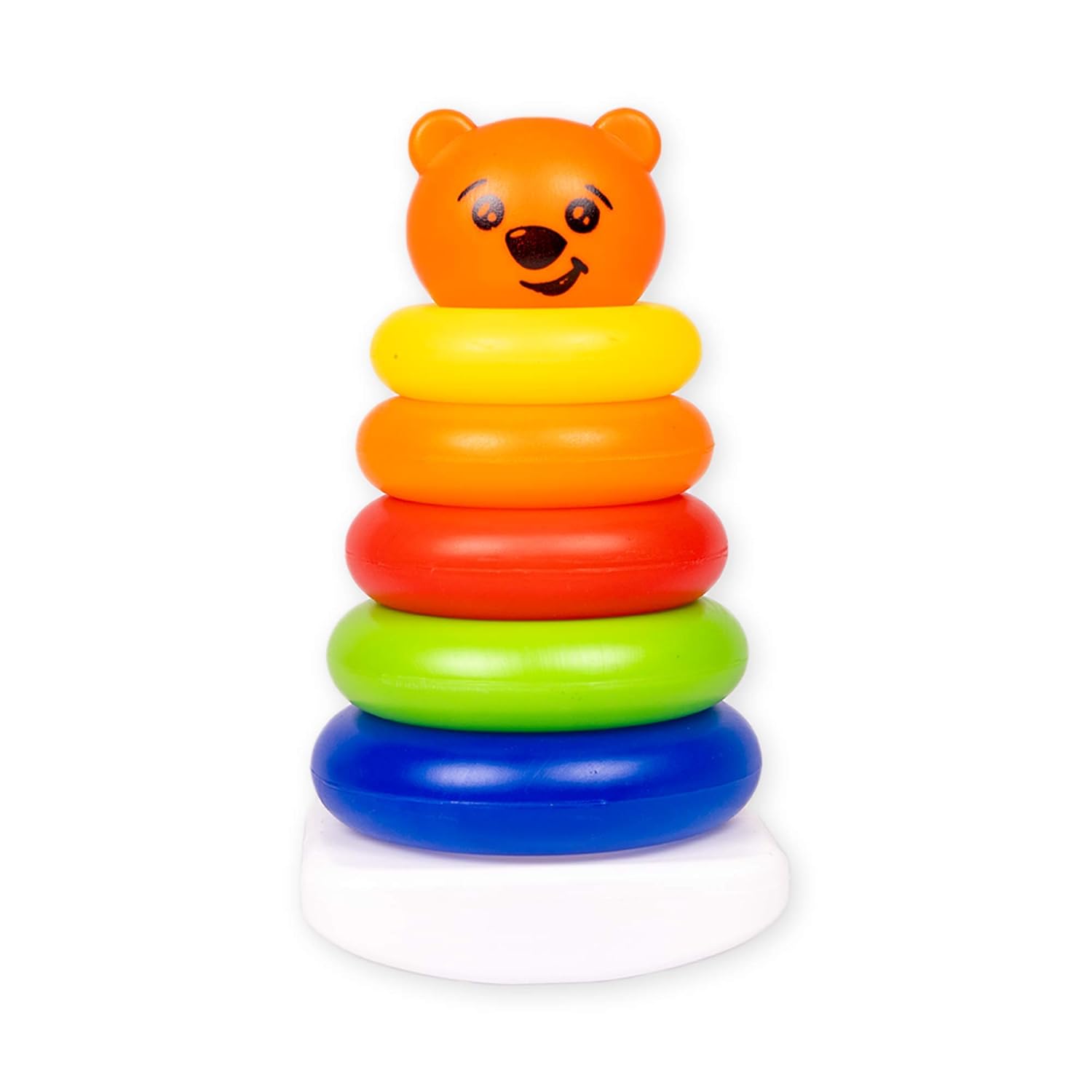Ratna's Junior Bear Stacking Multicolour 5 Rings for Toddlers