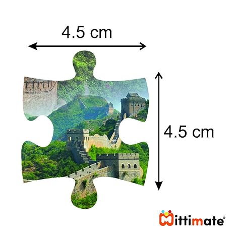 Mittimate Great Wall of China Jigsaw Puzzle Game for Kids Age 4 to 6 Old 36 Pieces Puzzle Toy Birthday Gift