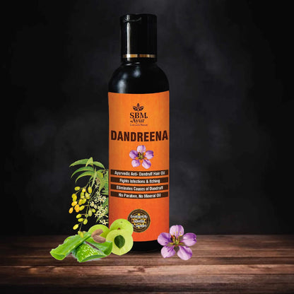 Sbm Ayur Dandreena Dandruff Hair Oil - 100 ml