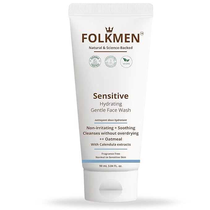 FolkMen Gentle Face Wash for Men - 90 ml