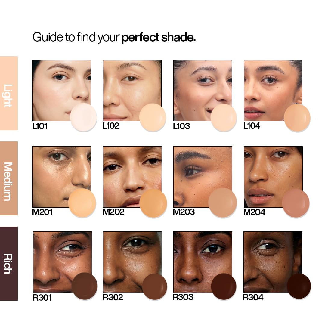 WishCare Daily Fluid Tinted Sunscreen SPF50 PA++++ | M201 | Broad Spectrum Protection for all skin types| In-Vivo Tested Tinted Sun Screen | D-Panthenol, Niacinamide, Ectoin & Ginseng | Evens & Protects | 50ml