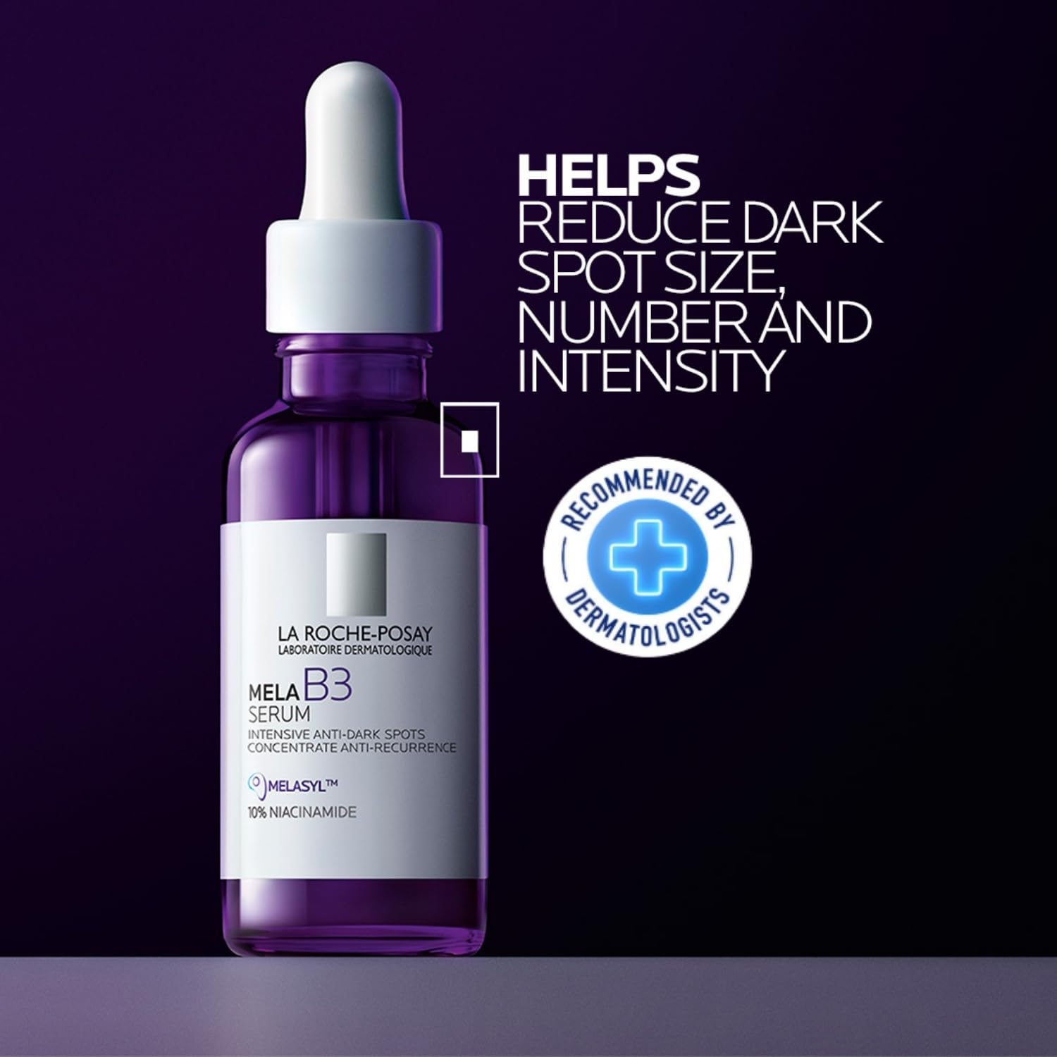 La Roche-Posay Mela B3 Anti-Dark Spot Serum |Corrects Pigmentation, Sun Spots, Age Spots & Post-Acne Marks with Melasyl + 10% Niacinamide for even skin, 30 ml