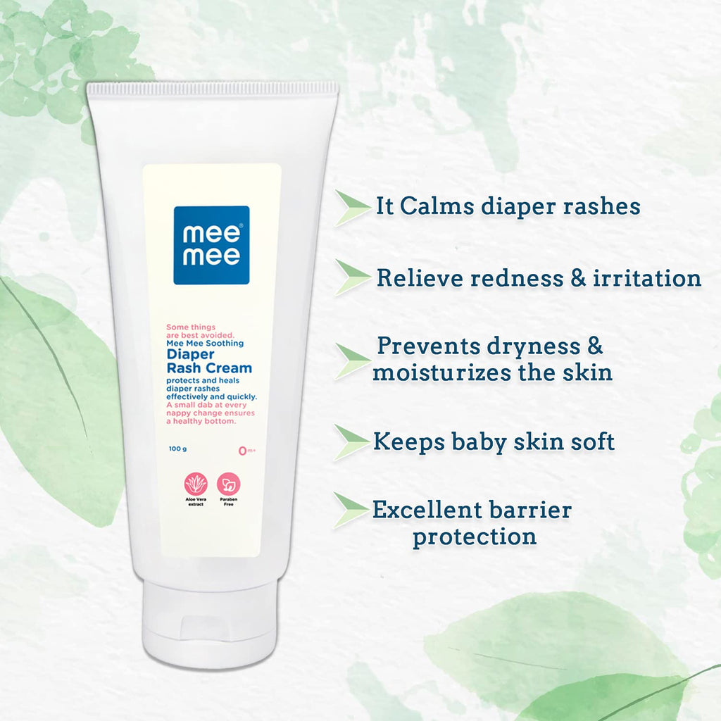Mee Mee Baby Diaper Rash Cream - 100 gms (Pack of 2)