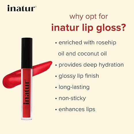 Inatur Monroe Lip Gloss - 2 ml