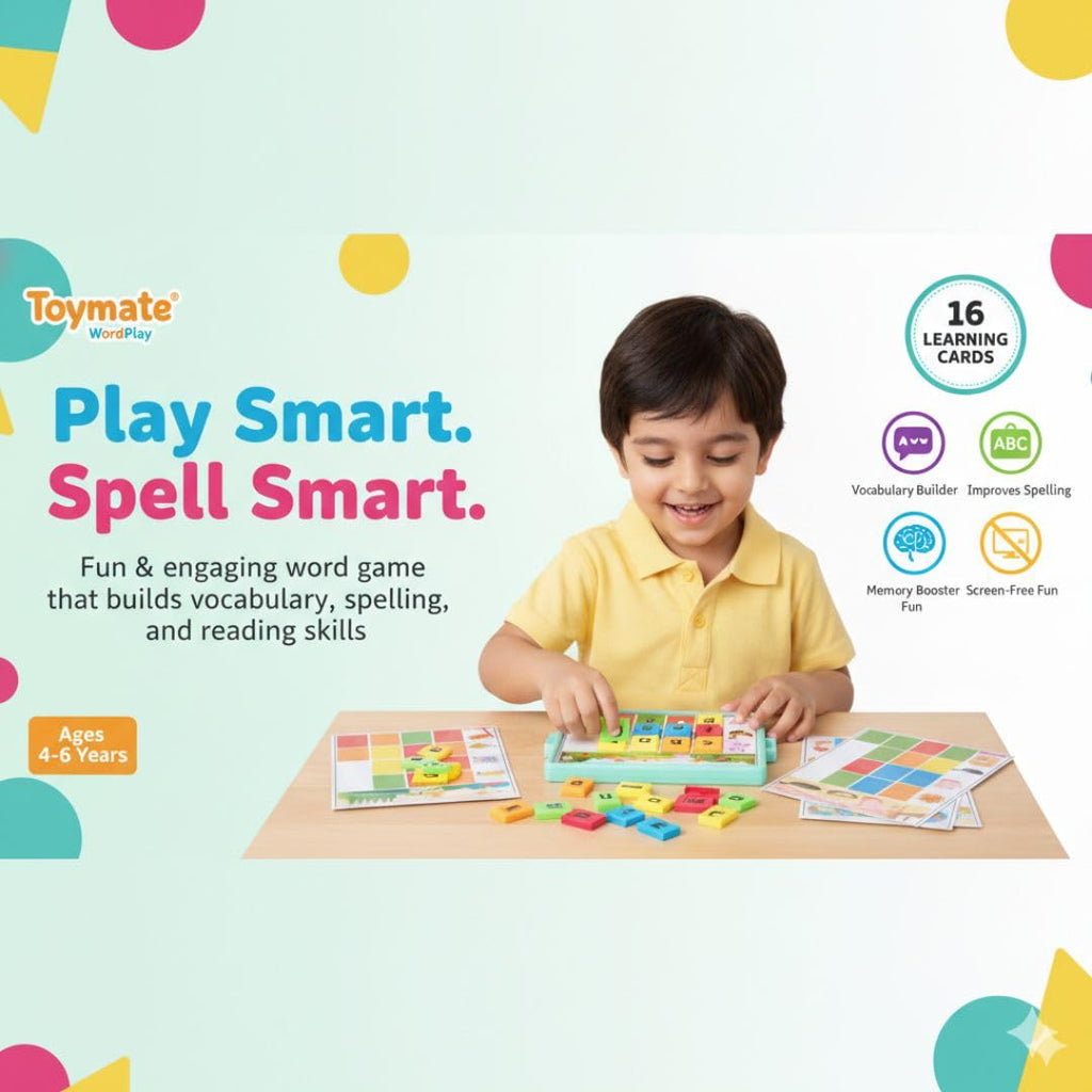 Toymate Junior’s Wordplay Educational Word Game for Kids