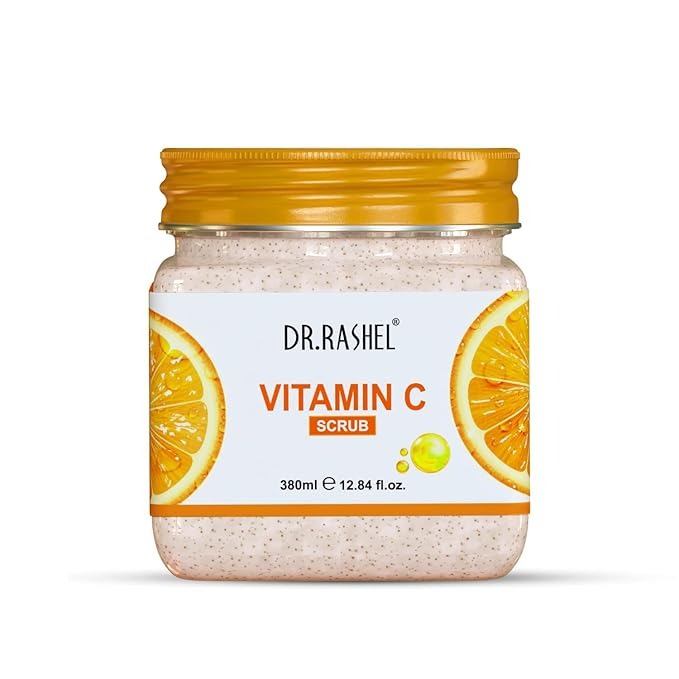 Dr.Rashel Scrub For Face & Body Vitamin C Scrub - 380 ml
