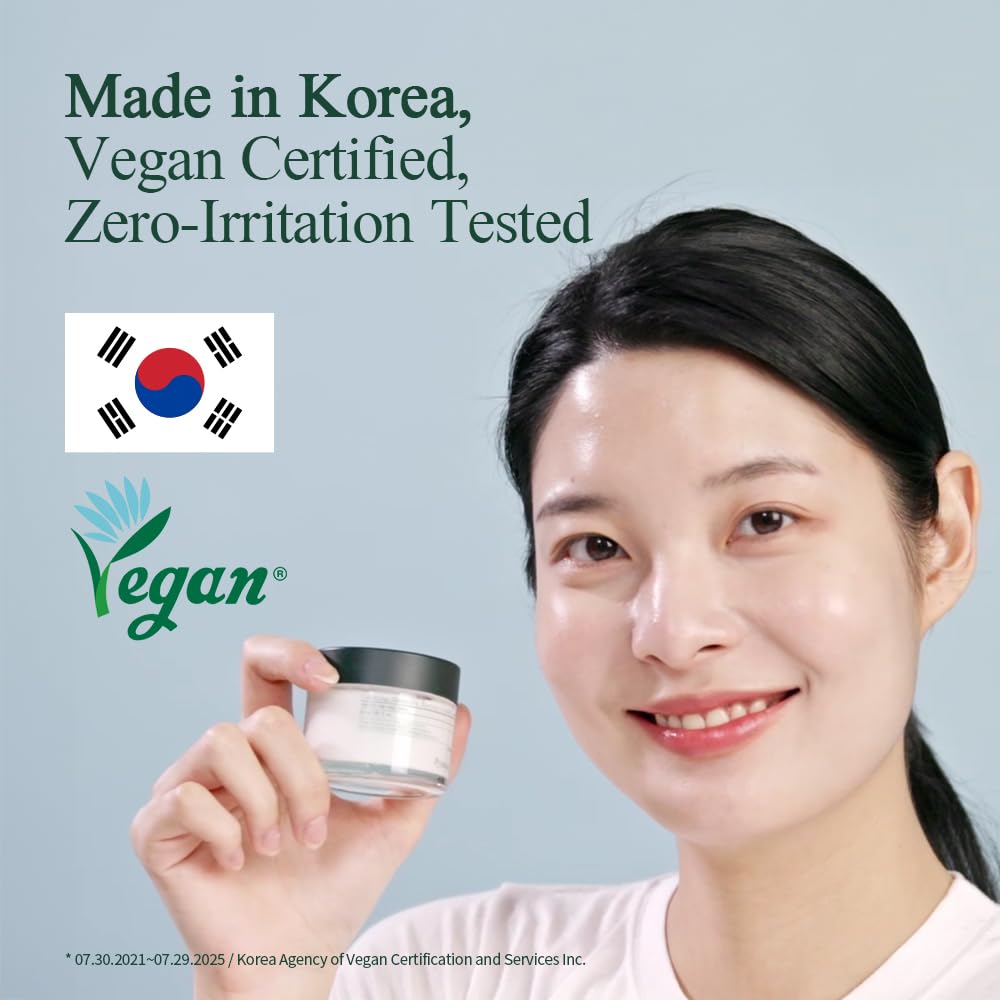 [PKY] Pyunkang Yul Calming Moisture Barrier Cream Instantly Soothes Sensitive Skin, Hyaluronic Acid & Ceramide for Hydration, Vegan, Korean Skincare (50ml)