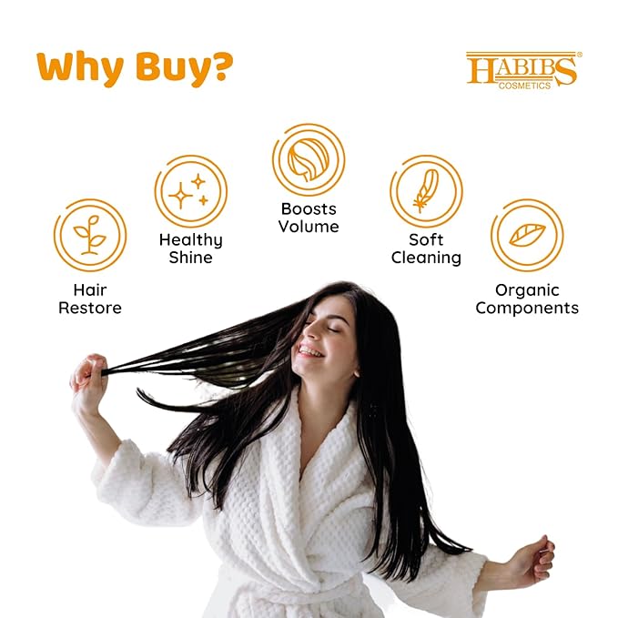Habibs Cosmetics Professional Hair Shampoo with Arnica - 400 ml