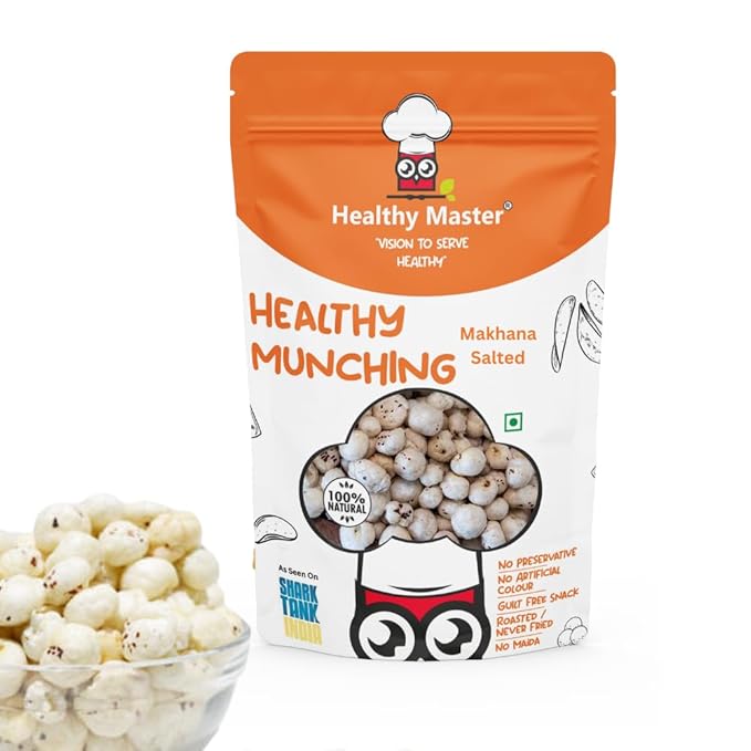 Healthy Master Roasted Salted Makhana - 120 gms