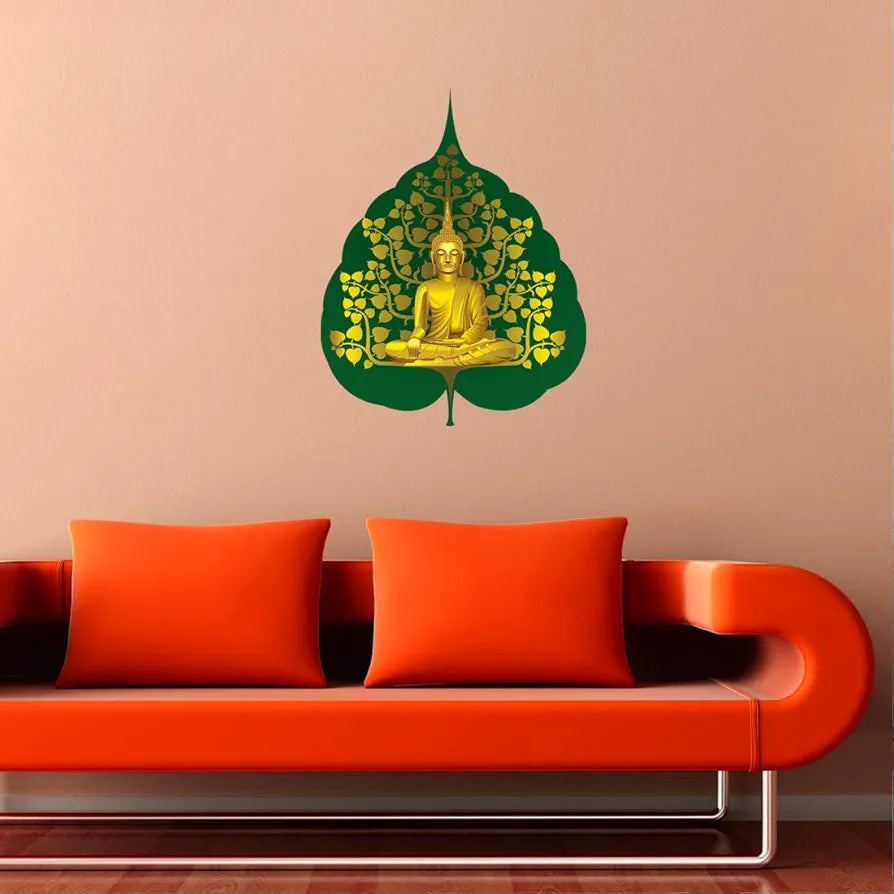 Rangoli White Glossy Vinyl Wall Sticker Premium Self-Adhesive Waterproof Design-6