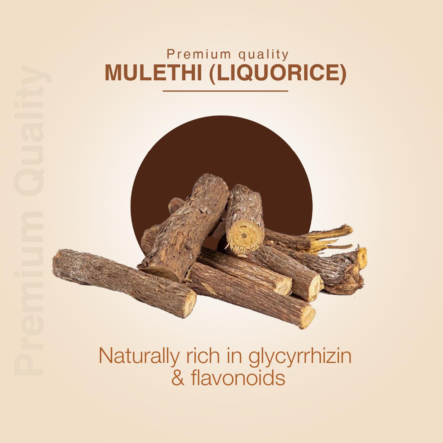 Ayouthveda Mulethi (Liquorice) Decoction – Nature’s Sweetness for Respiratory Wellness Net Qty: 200g