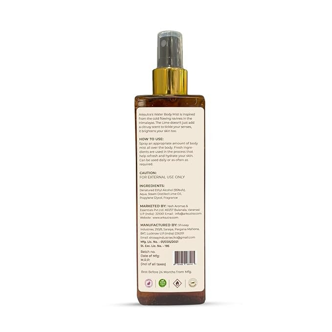 Arksutra Water Body Mist - 200 ml