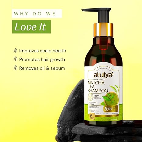 Atulya Matcha Tea Shampoo - 300 ml