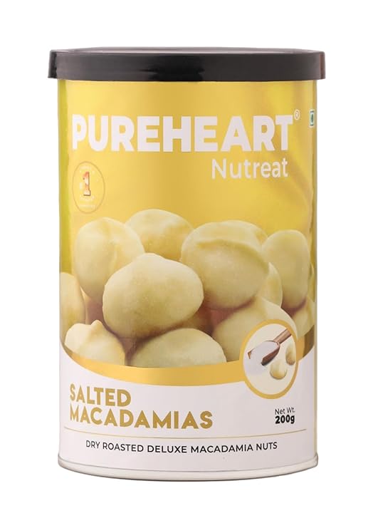 Pureheart Salted Macadamia - 200 gms