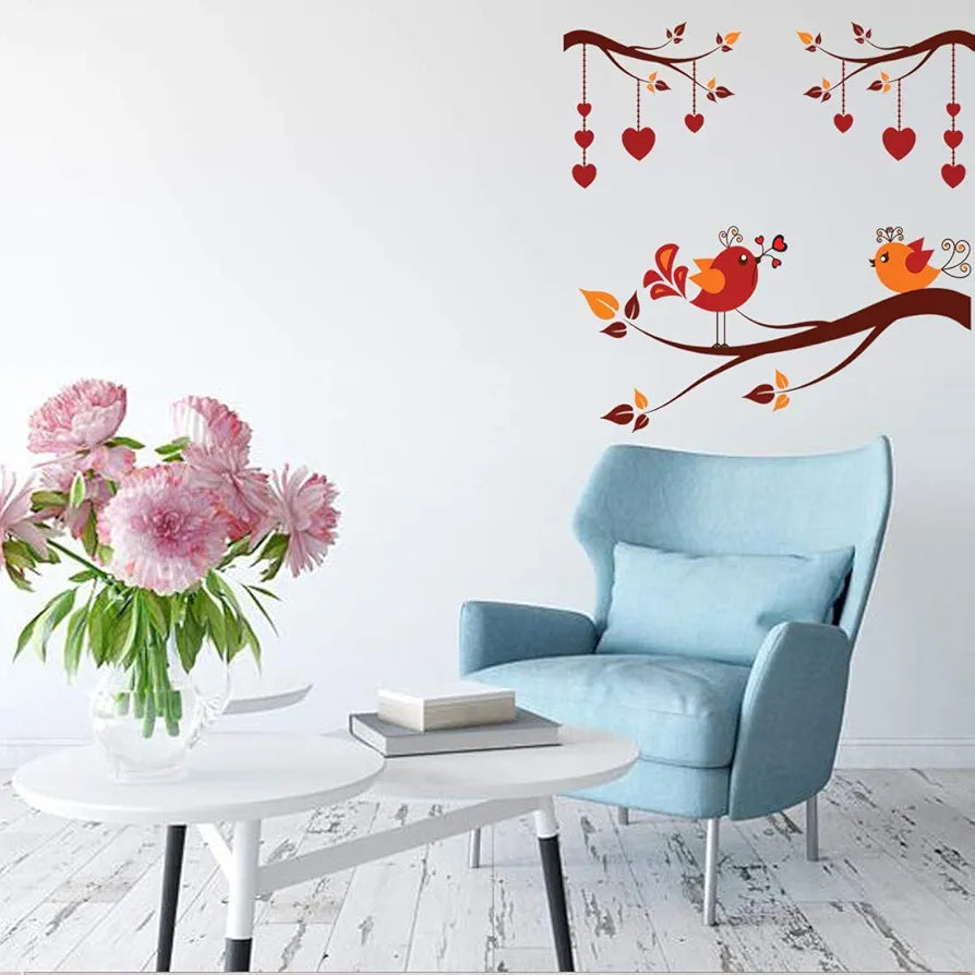 Rangoli White Glossy Vinyl Wall Sticker Premium Self-Adhesive Waterproof Design-21