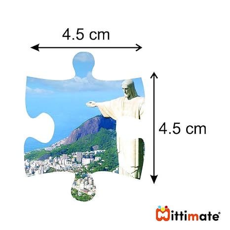 Mittimate Christ The Redeemer Jigsaw Puzzle Game for Kids Age 4 to 6 Old 36 Pieces Puzzle Toy