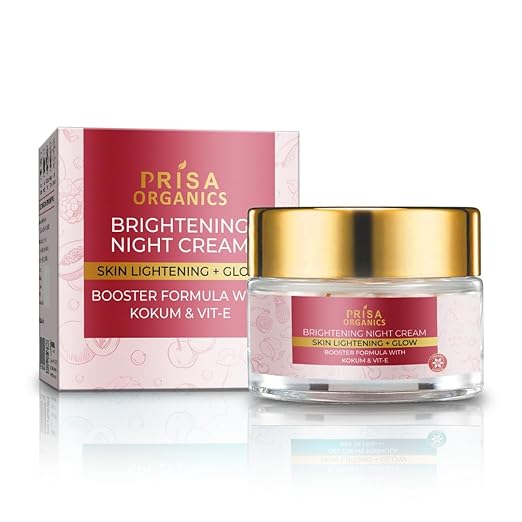 Prisa Organics Brightening Night Cream - 50 ml