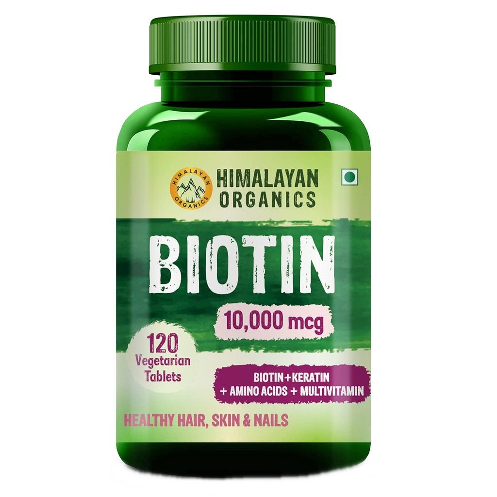 Himalayan Organics Biotin - 120 tabs