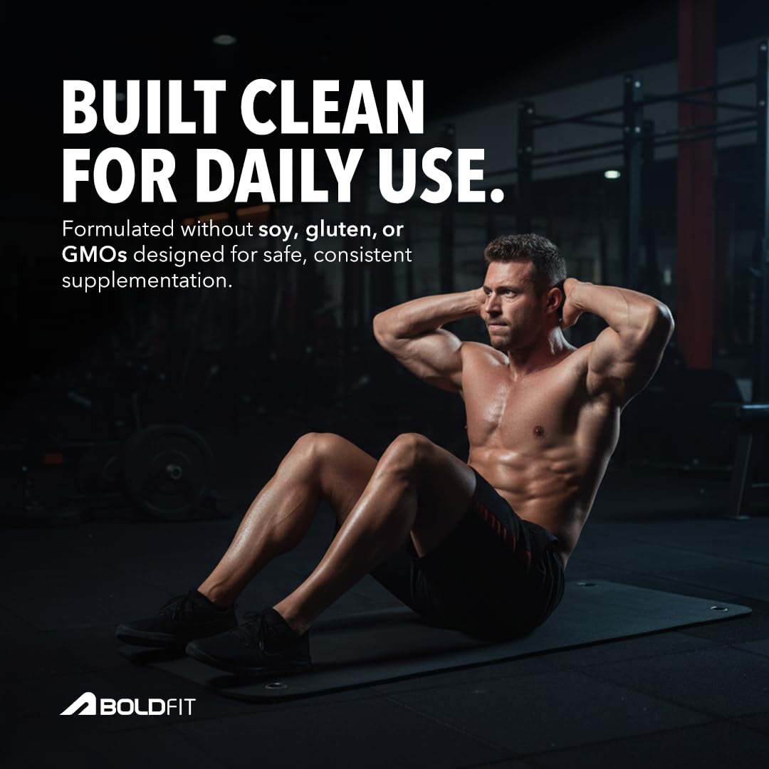 Boldfit Testosterone Booster Supplement for Men with Ashwagandha, Ginseng, Kaunch Beej & Tribulus Terrestris Testo booster for Energy, Strength, Muscle Growth, Stamina & Performance Pre & Post Workout Supplement- 60 Testo Tablet