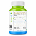 Haleup Berberine 98% high bioavailability 6-in-1 with Bitter Melon Extract, 60 capsules, Chromium Picolate and Vitamin B12 | Berberine Capsules 400 mg
