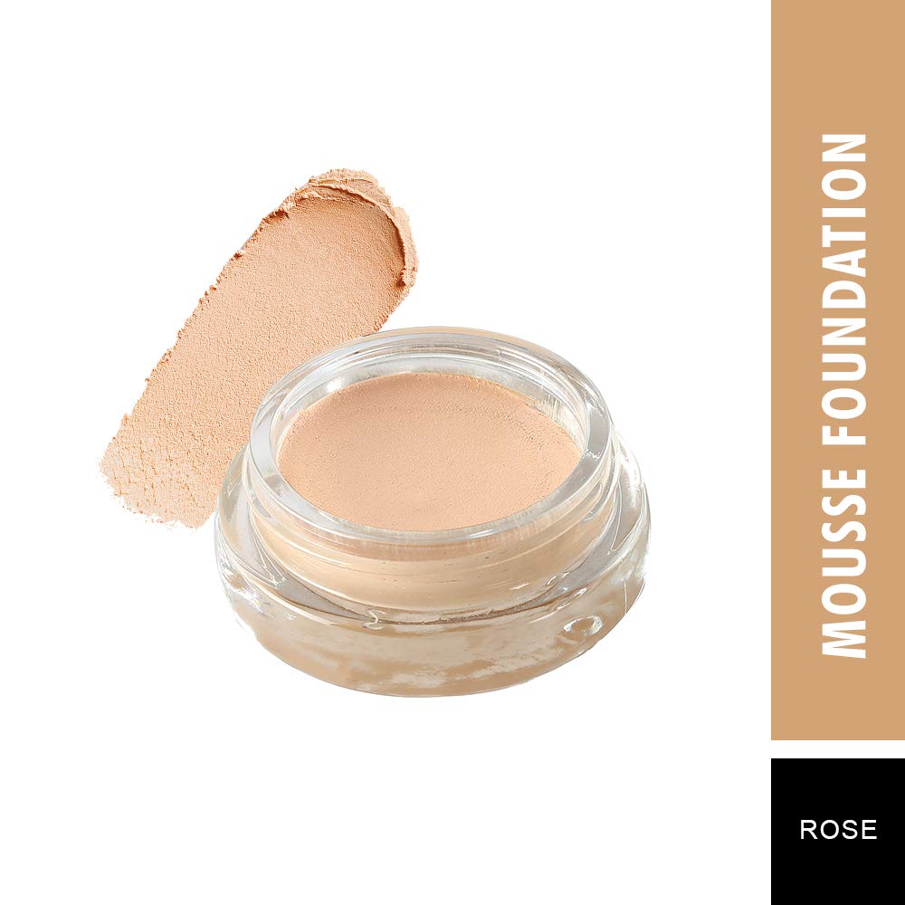 Swiss Beauty Mousse Foundation, Face MakeUp, Rose, 20g