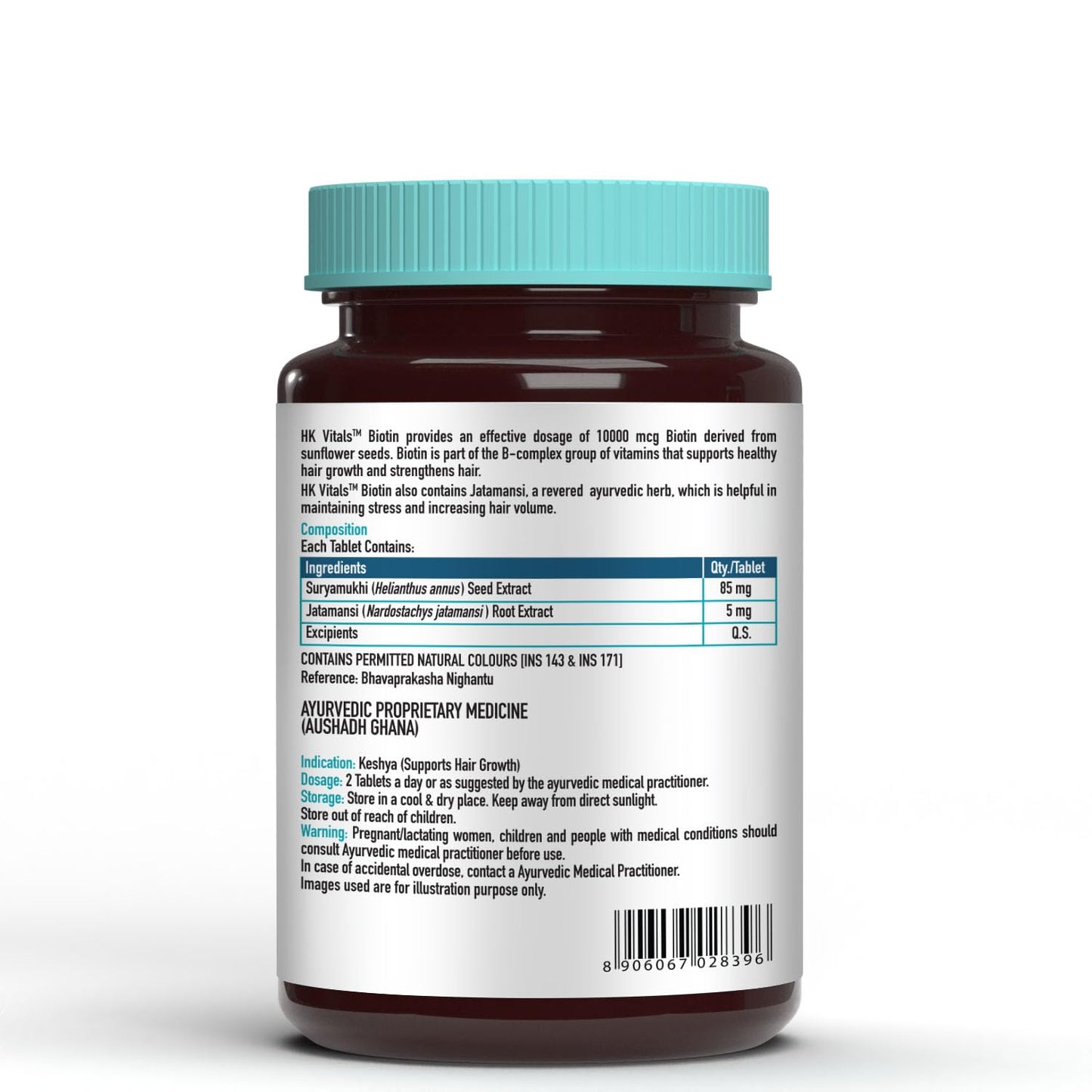 HealthKart HK Vitals Biotin 90 - Tablets