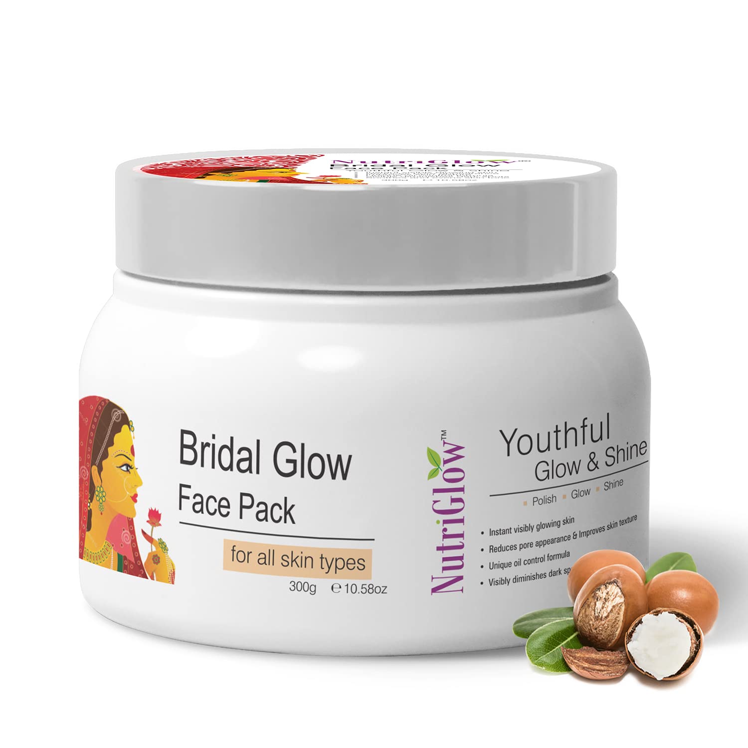 NutriGlow Bridal Glow Face Pack - 300 gms