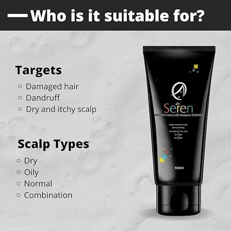 Ethiglo Seren Extra Mild Shampoo - 100 ml