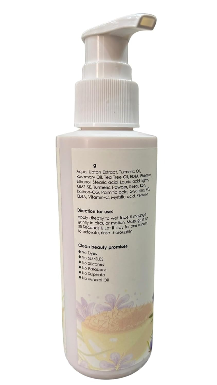 Auriana Cosmetics Ubtan Tan Removal Face Wash - 100ml