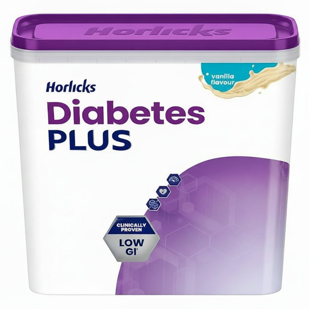 Horlicks Diabetes Plus Vanilla Container - 1000 gms
