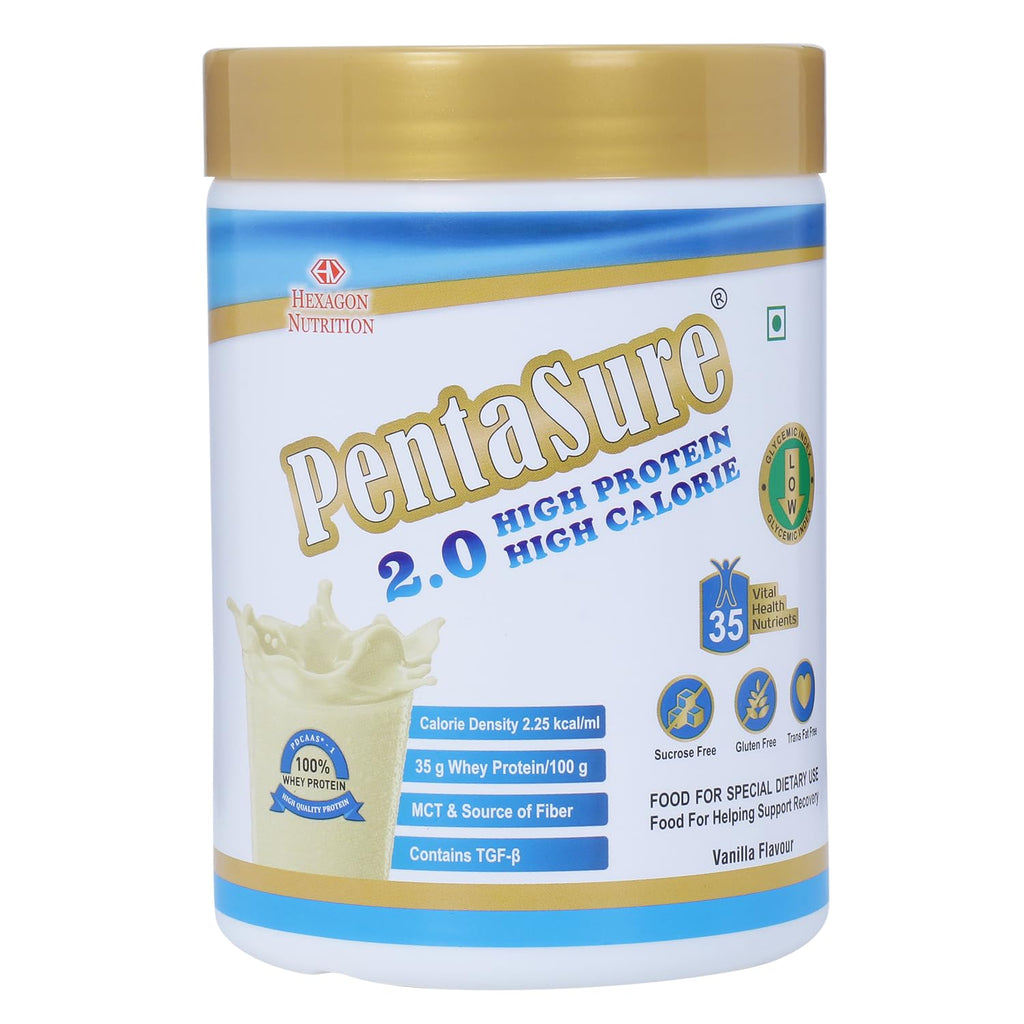 Pentasure 2.0 High Protein High Calorie Vanilla Flavour - 1000 gms