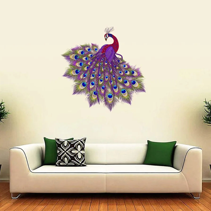 Rangoli Vinyl Wall Sticker Self-Adhesive Wall Decor Design-15