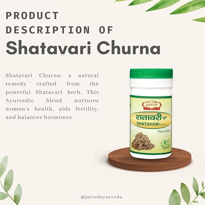 Jaived Ayurveda Satawri Churna - 100 Gms (Pack of 2)