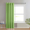 Divine Casa Semi Blackout Door Curtain 7 Ft Colour Sardine Gray Solid Micro Satin Fabric Light-Filtering & Wrinkle Resistant (Pack of 1)