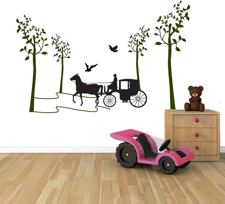 God & God's Vinyl Large Wall Reusable Self-adhesive Sticker Just Peel & Stick Size 50 or 60 Cm Code Gs183