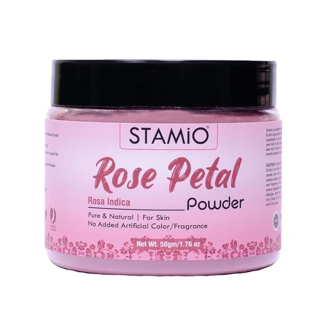 Stamio Rose Petal Powder - 50 gms