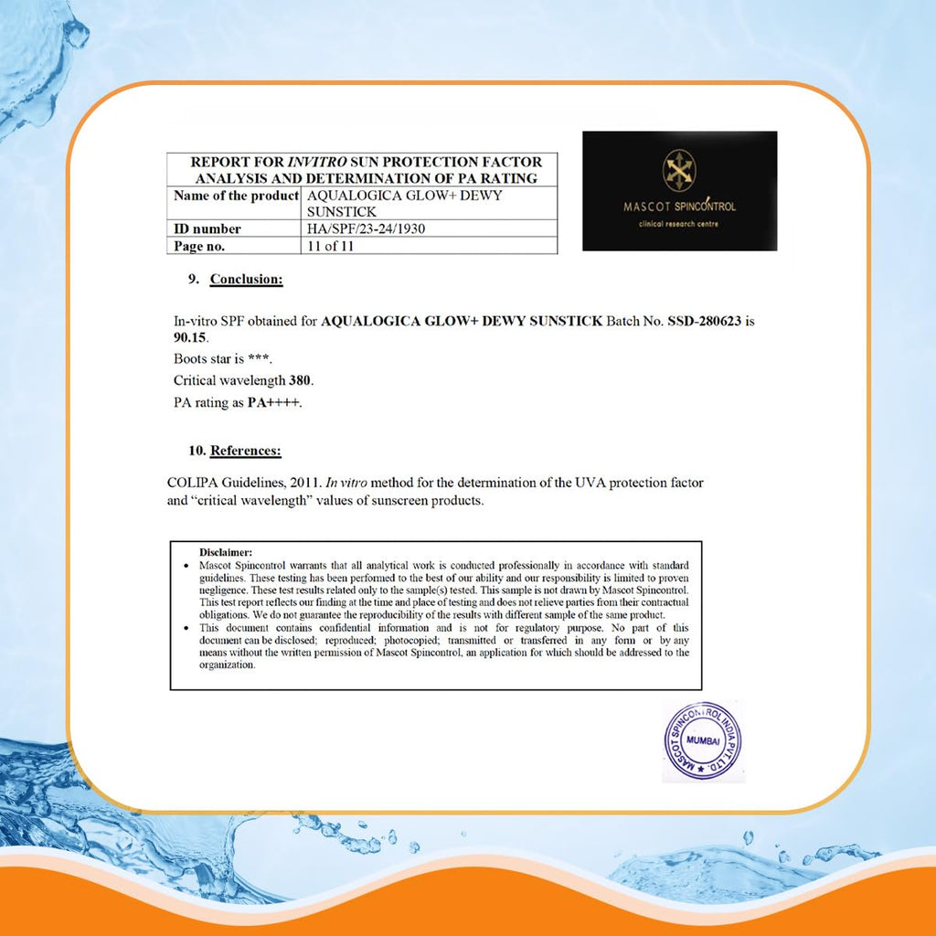 Aqualogica Glow+ Dewy Sunstick With Papaya & Vitamin C - 20G, Spf 30, Spf 50, All