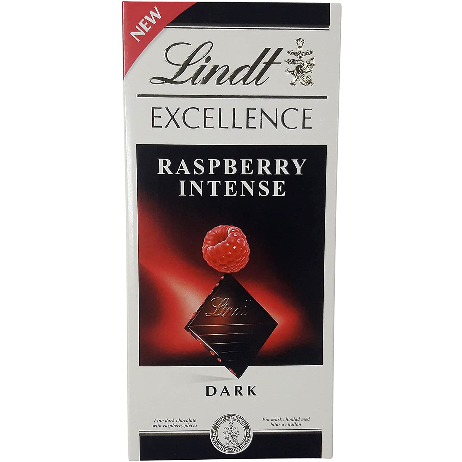 Lindt Excellence Raspberry Intense Dark Chocolate - 100 gms