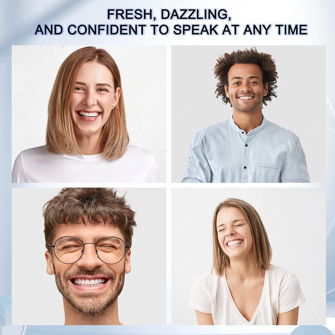 Smartdrops Teeth Whitening Mousse Foam Toothpaste Cleaning Gums Freshen Breath 60ml