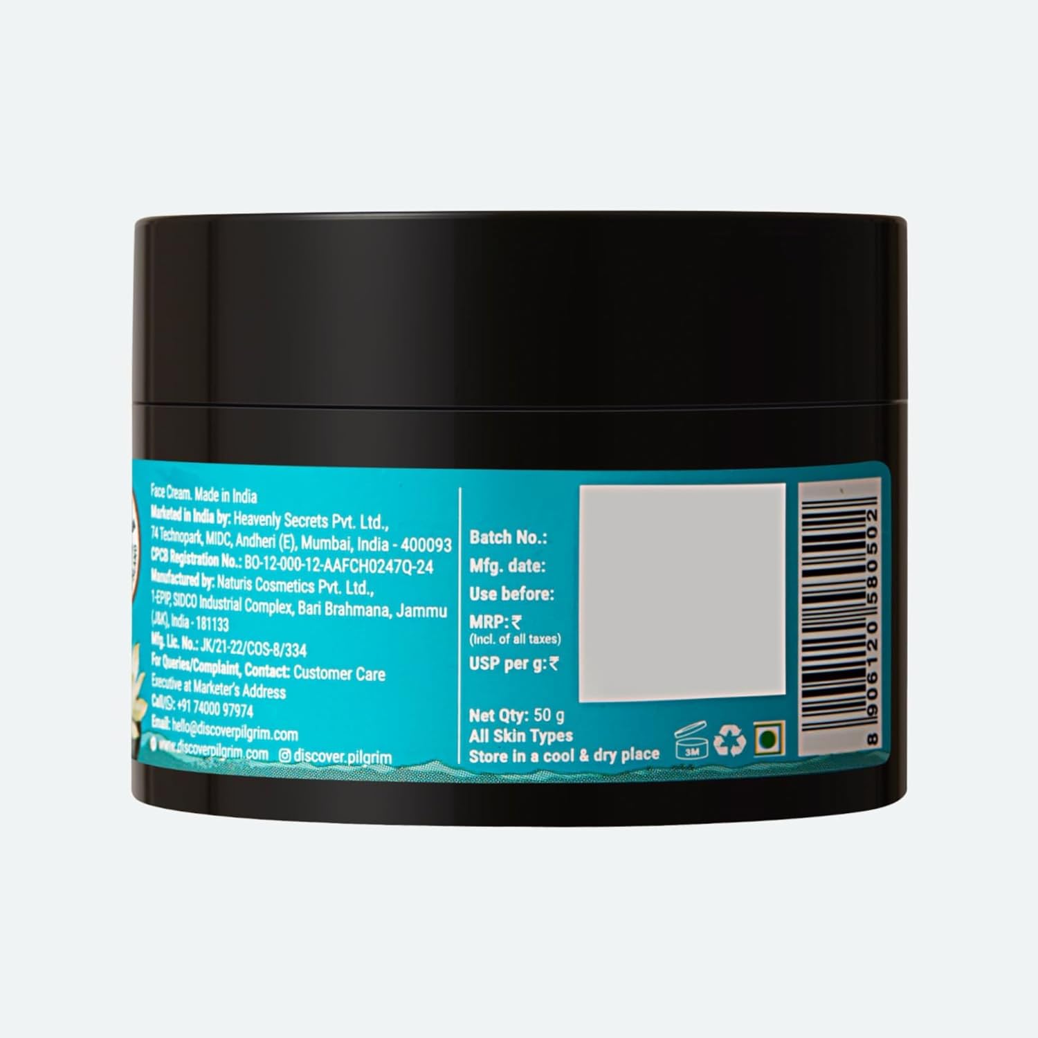 Pilgrim Korean Retinol Anti Aging Night Cream with Hyaluronic Acid & Vitamin C |Discover young, wrinkle-free & radiant skin| Anti aging cream for oily & dry skin| For Men & Women|Korean Skin Care|50gm