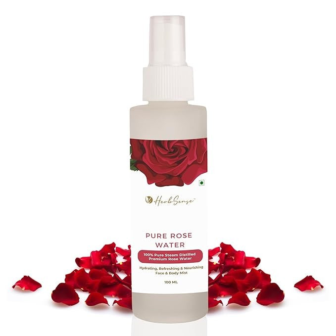 Herbsense Pure Rose Water Gulab Jal - 100 ml