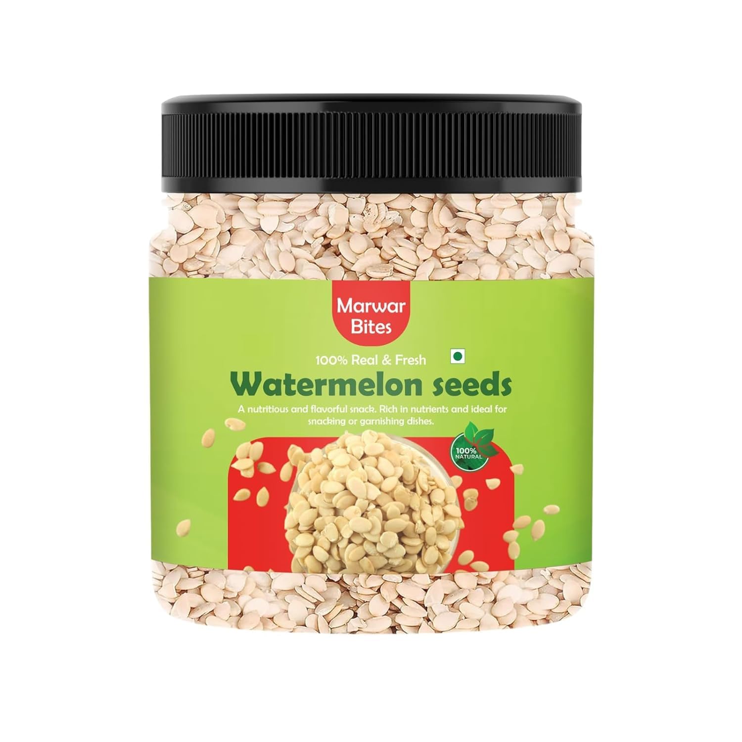 MarwarBites Watermelon Seeds for Eating 250gm | Tarbuj Magaj, Magaz Without Shell |High in Protein | Nutrients Rich
