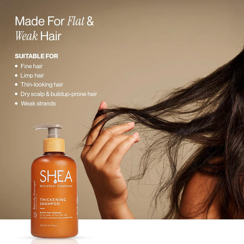 Beauty Garage Shea Microfuel Thickening Shampoo 300ml