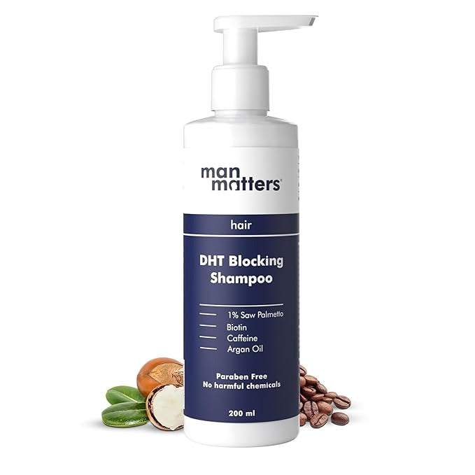 Man Matters Anti Hair Fall DHT Blocking Shampoo