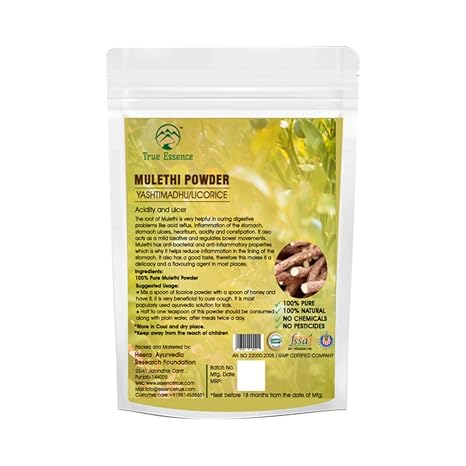 True Essence Research Foundation Natural Mulethi Powder - 120 gms Each (Pack of 2)