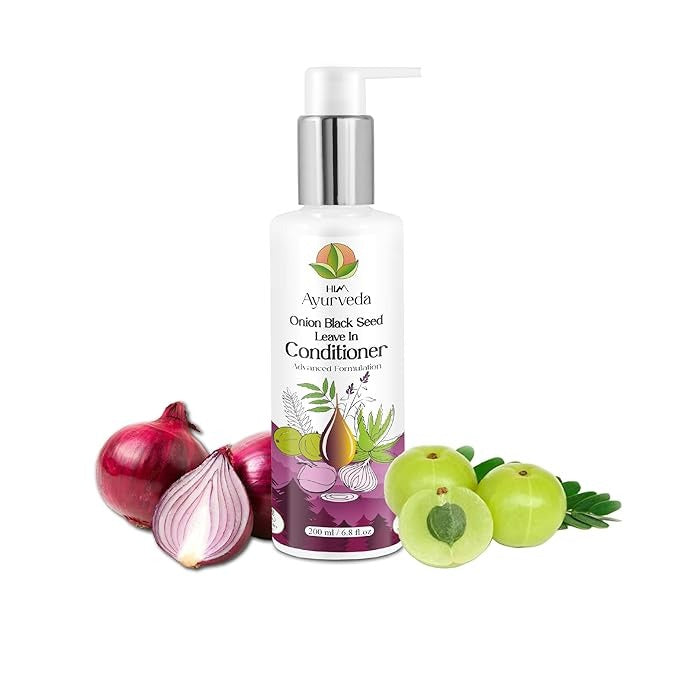 HIM Ayurveda Onion Black Seed Leave IN Conditioner - 200 ml
