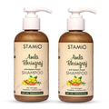 Stamio Amla Bhringraj Shampoo - 200 ml (Pack of 2)